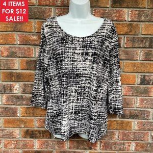 ❤️‍🔥4 For $12❤️‍🔥 Petite Croft & Barrow Blouse